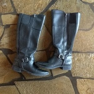 Merona high black boots